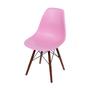 Imagem de Conjunto 4 Cadeiras Eames Cozinha Jantar 46X80X42Cm Rosa