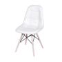 Imagem de Conjunto 4 Cadeiras Eames Eifeel Botone Or Design Branco