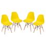 Imagem de Conjunto 4 Cadeiras Eames Eiffel - Amarela