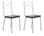 Imagem de Conjunto 4 Cadeiras Europa 119 Branco Liso - Artefamol