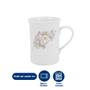 Imagem de Conjunto 4 Canecas Porcelana Branca 240ml Eterna Schmidt