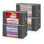 Conjunto 4 Colmeias Organizadoras P/ Gaveta Guarda Roupa Quarto Armário Decoração Calcinha Cuecas Meias Tecido Resistente - B-max Imagem de Conjunto 4 Colmeias Organizadoras P/ Gaveta Guarda Roupa Quarto Armário Decoração Calcinha Cuecas Meias Tecido Resistente