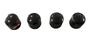 Imagem de Conjunto 4 Knobs De Metal Preto Guitarra / Baixo - Andaluz