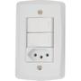 Imagem de Conjunto 4 X 2 com 2 Interruptores Simples 10a 250v e 1 Tomada 2p+t 20a 250v Lux2 Branco - Tramontina