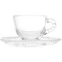 Imagem de Conjunto 4 xícaras para café com pires Pearl Wolff