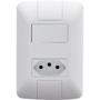 Imagem de Conjunto 4x2 1 Interruptor 6 A 250 V e 1 Tomada Tramontina