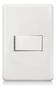 Imagem de Conjunto 4x2 1 Interruptor Simples 10a 250v Horizontal Stella Steck Branco