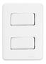 Imagem de Conjunto 4x2 2 Interruptor Simples 10a 7382 - Nova Aros Perl