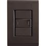 Imagem de Conjunto 4x2 com 1 Interruptor Paralelo 10 A 250 V Tramontina Liz Grafite