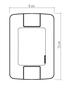 Imagem de Conjunto 4x2 com 1 Interruptor Paralelo 6 A 250 V e 1 Tomada 2P+T 10 A 250 V Tramontina Aria Branco