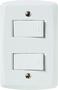Imagem de Conjunto 4x2 com 1 Interruptor Simples 10 A 250 V e 1 Interruptor Paralelo 10 A 250 V Tramontina Lux