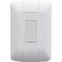 Imagem de Conjunto 4x2 Com 1 Interruptor Simples 6a/250v Tramontina Aria