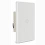 Imagem de Conjunto 4x2 com 1 Interruptor Touch Inteligente Wifi - Alexa Branco MarGirius