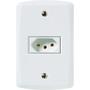 Imagem de Conjunto 4x2 com 1 Tomada 2P T 20 A 250 V Tramontina Lux2