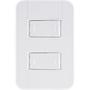 Imagem de Conjunto 4x2 com 2 Interruptores Paralelos 10 A 250 V Tramontina Tablet Branco