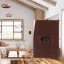 Imagem de Conjunto 4x2 com Tomada 2p+t 20A Marrom Brilhante Sleek Margirius