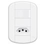 Imagem de Conjunto 4x2 Interruptor Simples Tomada 20A 250V~ Linha Blanc Fame 3925