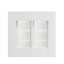 Imagem de Conjunto 4x4 6 Interruptor Lunare Up Branco Fosco S400207