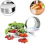 Imagem de Conjunto 5 Peças Tigelas Com Tampa Resistente Inox