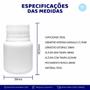 Imagem de Conjunto 50 Potes 35Ml Para Comprimidos/Capsulas Com Lacre