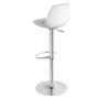 Imagem de Conjunto 6 Banquetas Joly Eames Base Giratória Branco