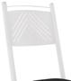 Imagem de Conjunto 6 Cadeiras Europa 151 Branco Liso - Artefamol