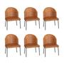 Imagem de Conjunto 6 Cadeiras Oslo Tecido Ref E562