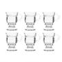 Imagem de Conjunto 6 Canecas Café Chá Líbano Vidro Class Home 145Ml