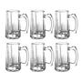 Imagem de Conjunto 6 Canecas Chopp Cerveja Vidro Zero Grau