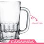 Imagem de Conjunto 6 Canecas Chopp Vidro 360ml Class Home