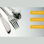 Imagem de Conjunto 6 Colheres De Sopa De Aço Inox 19Cm