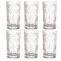 Imagem de Conjunto 6 Copos Altos Cristal Palm Tree 360 ml Wolff