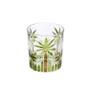 Imagem de Conjunto 6 Copos Baixos Cristal Palm Tree Handpaint 340Ml