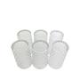 Imagem de Conjunto 6 Copos de Vidro Bico de Jaca 370ml