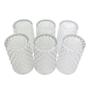 Imagem de Conjunto 6 Copos de Vidro Bico de Jaca 370ml 