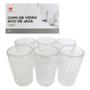 Imagem de Conjunto 6 Copos de Vidro Bico de Jaca 370ml