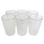 Imagem de Conjunto 6 Copos de Vidro Bico de Jaca 370ml