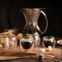 Imagem de Conjunto 6 Copos Para Café Dupla Parede De Vidro Café F7069