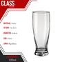 Imagem de Conjunto 6 Copos Tulipa Chopp Cerveja Vidro Bar 325ml