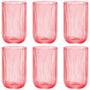 Imagem de Conjunto 6 Copos Versalhes Rosa 460ml 88312 - KeHome