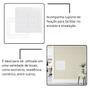 Imagem de Conjunto 6 Interruptor Simples Com Suporte 4x4 Branco Fame