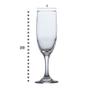 Imagem de Conjunto 6 Taça Champagne Crystal Luxo 177 Ml Casa Linda