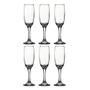 Imagem de Conjunto 6 Taças Champanhe Vidro Lira 210Ml Class Home