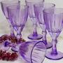 Imagem de Conjunto 6 Taças de Vidro Lilac/Lilás 300ml - Vencedor 