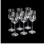Imagem de Conjunto 6 taças grappa cristal bohemia
