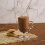 Imagem de Conjunto 6 Taças Para Cappuccino Com Alça Pé De Vidro 114ml