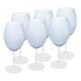 Imagem de Conjunto 6 Taças Vinho Cristal Ecológico Banquet Azul 580ml