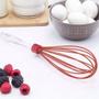 Imagem de Conjunto 6 Utensílios Silicone Acrílico Colher Batedor