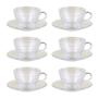 Imagem de Conjunto 6 Xícaras 230ml com Pires Picnic Cazza