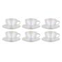 Imagem de Conjunto 6 Xícaras 230ml com Pires Picnic Cazza